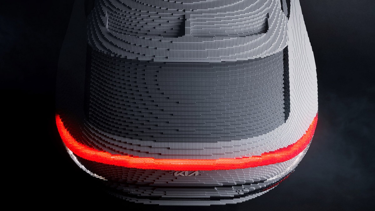 Kia EV6 'Brick To The Future'