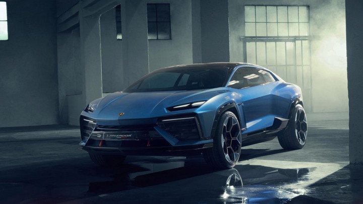Lamborghini Lanzador concept car, wizjoner, buntownik, Ultra GT