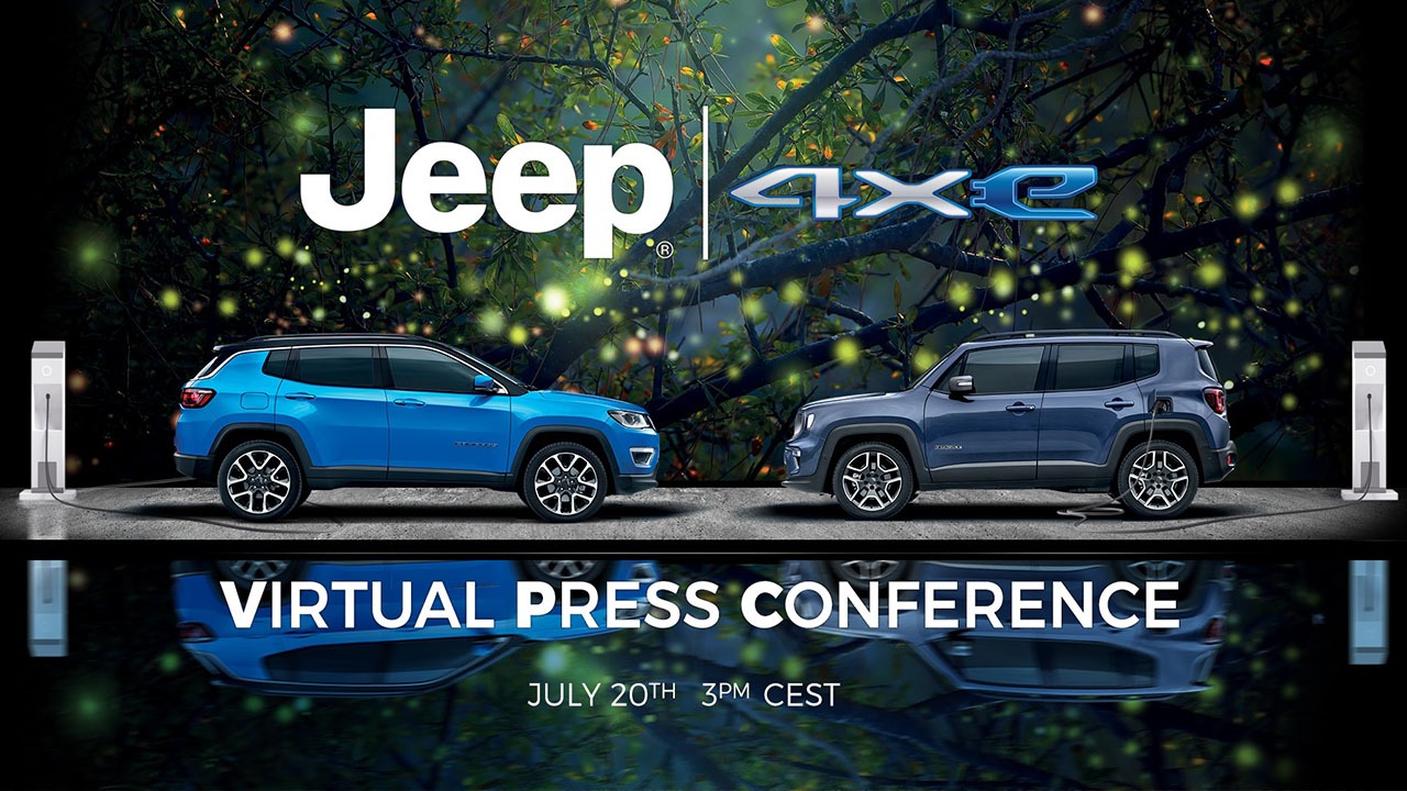 Jeep Renegade oraz Compass 4xe w wersji plug-in hybrid premiera 20 lipca
