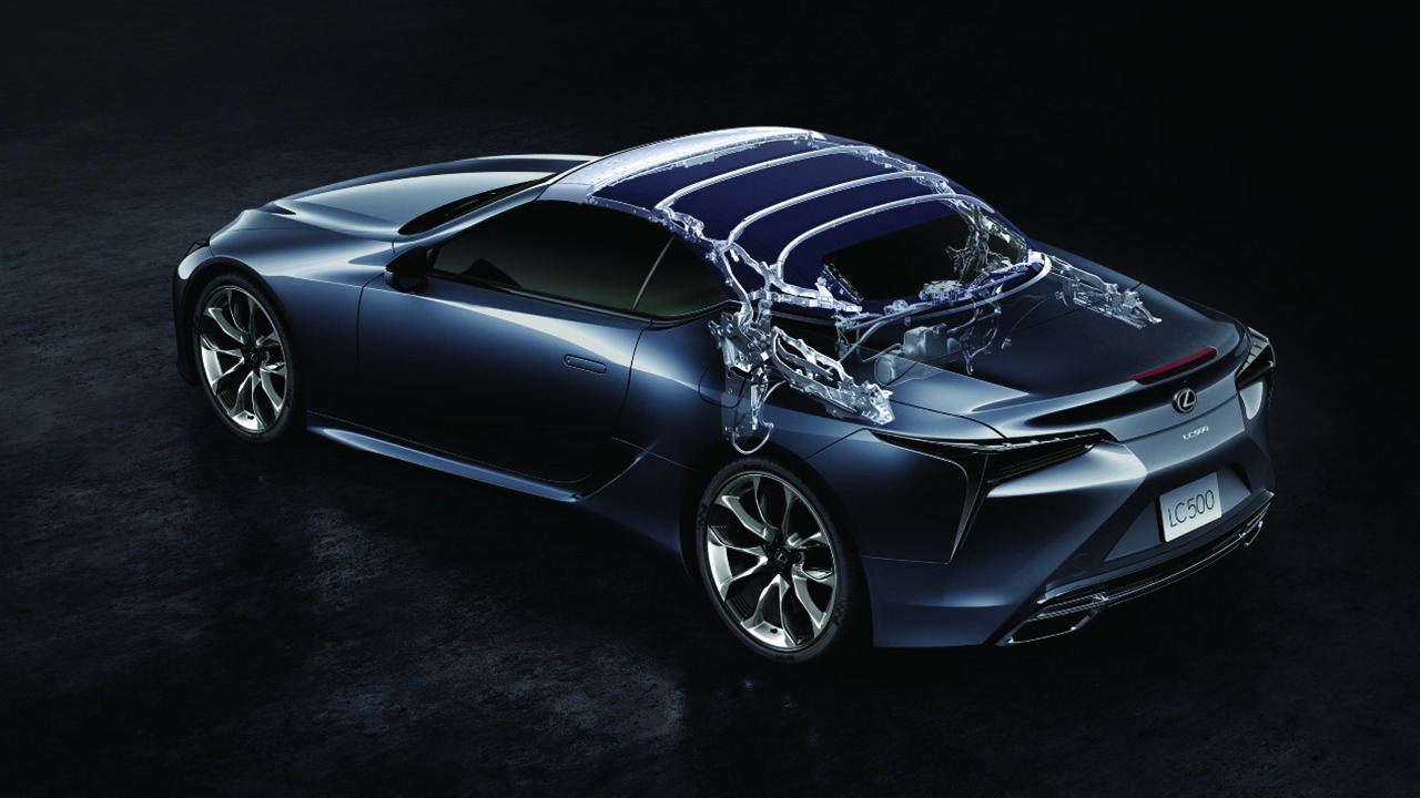 Lexus LC Convertible jak stworzyć perfekcyjny miękki dach?