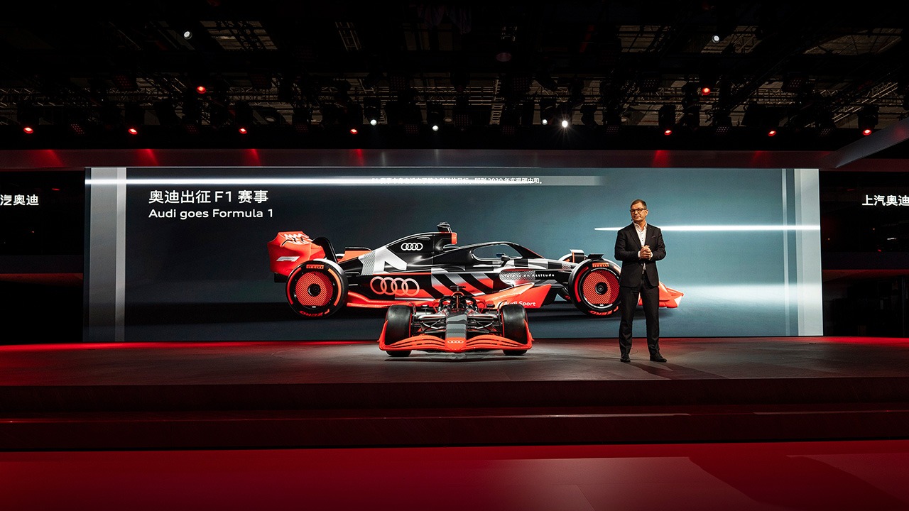 Audi prezentuje w Chinach projekt bolidu Formuły 1