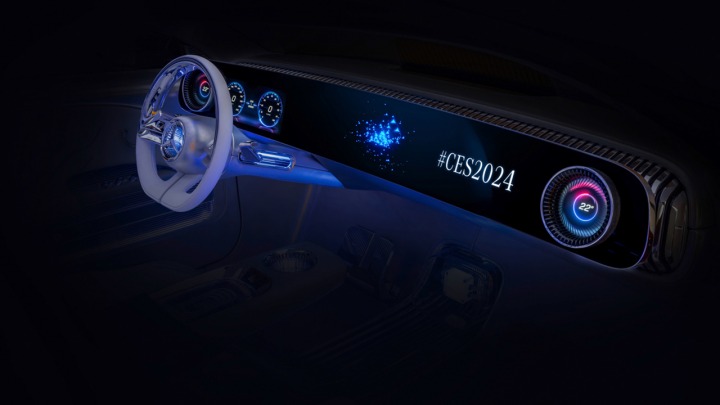 Mercedes-Benz prezentuje wizję hiperspersonalizowanego doświadczenia użytkownika na targach CES 2024