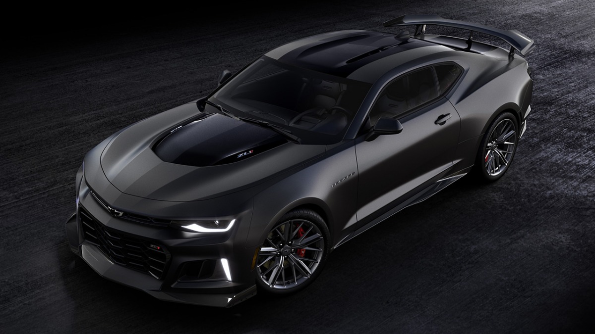 Chevrolet Camaro ZL1 Collector?s Edition Panther Black Matte