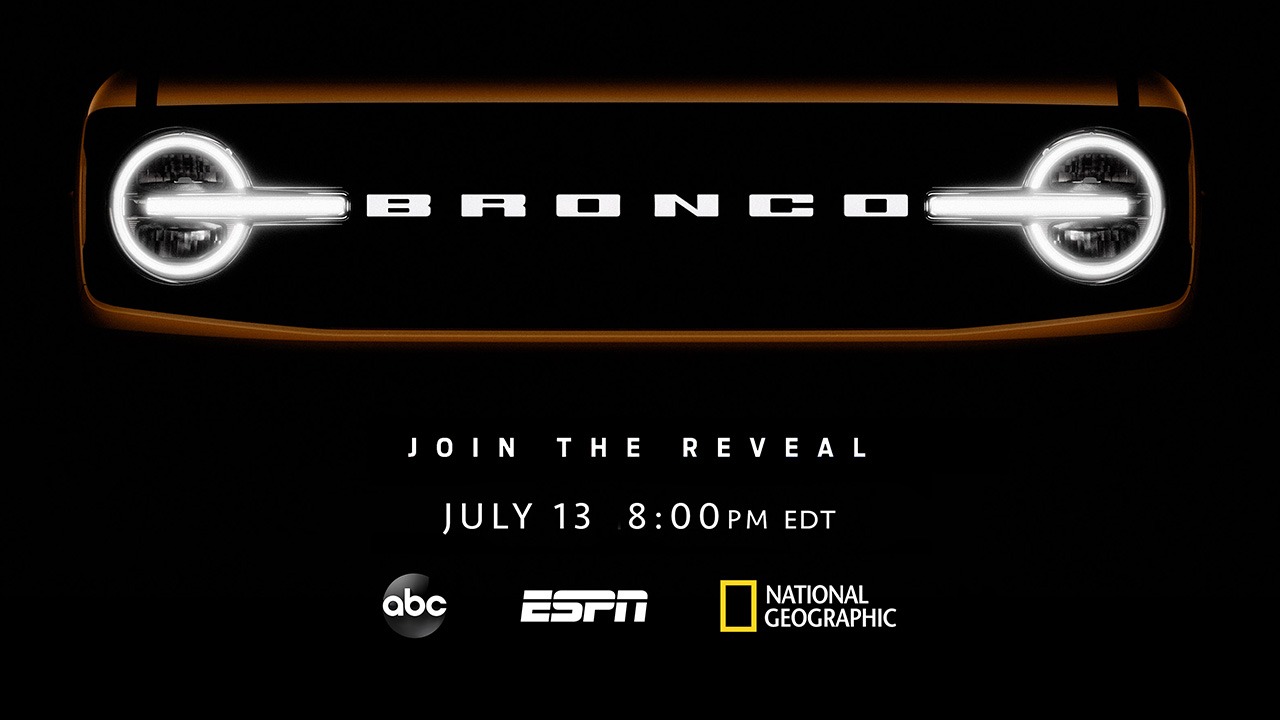 Wszystko jasne Ford Bronco premiera 13 lipca