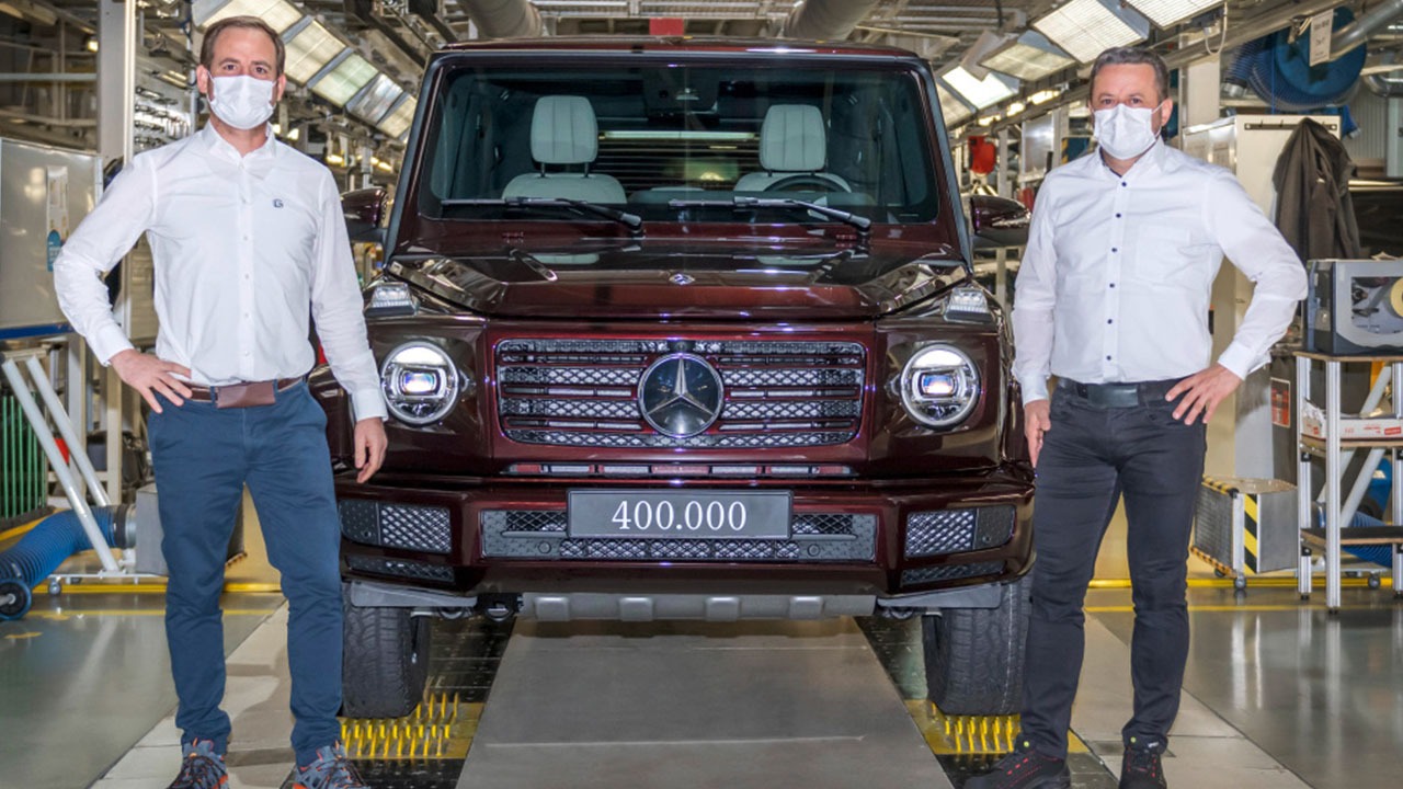 Mercedes-Benz Klasa G czyli 400 tysięcy sztuk od 1979 roku