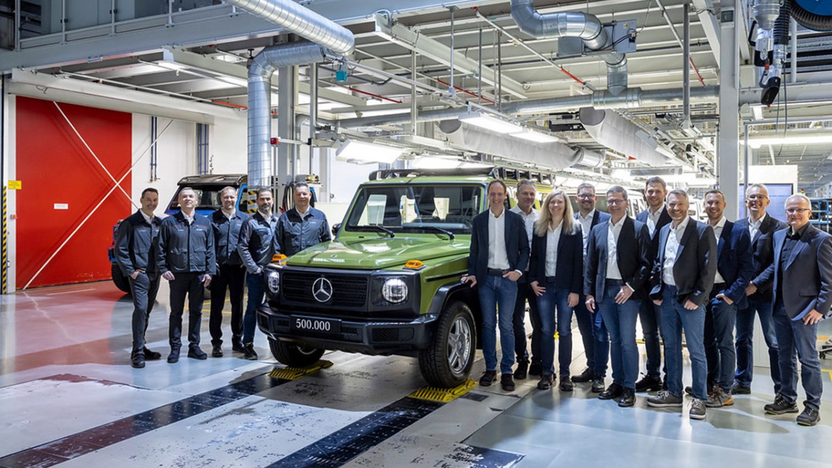 500-tysięczny Mercedes-Benz Klasy G