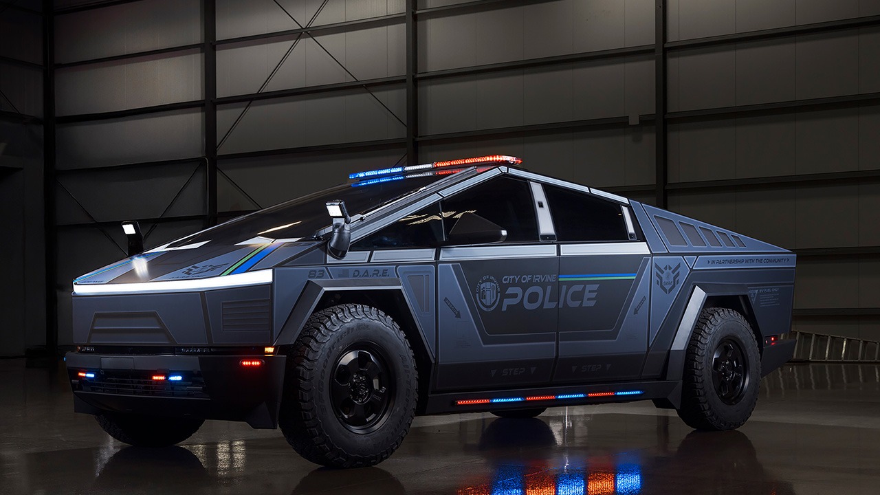 Tesla Cybertruck w wersji dla policji