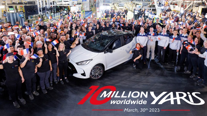 W 25 lat globalna sprzedaż Toyoty Yaris przekroczyła 10 milionów egzemplarzy