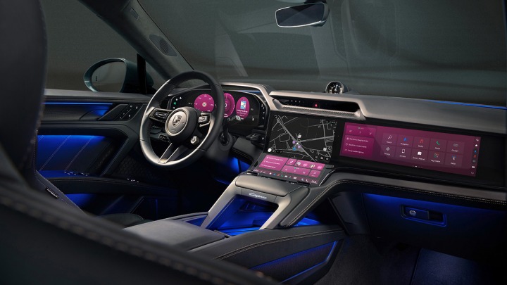 Cayenne Electric prezentuje wnętrze Porsche przyszłości