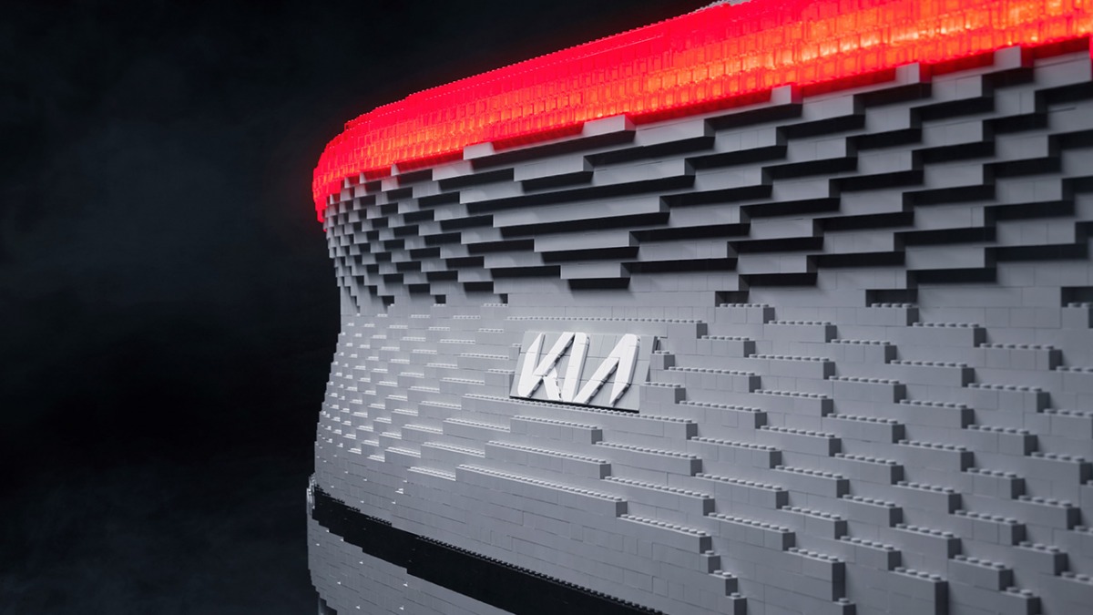 Kia EV6 'Brick To The Future'