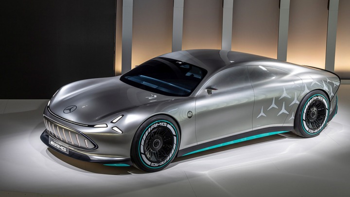 Vision AMG całkowicie elektryczną przyszłość Mercedes-AMG