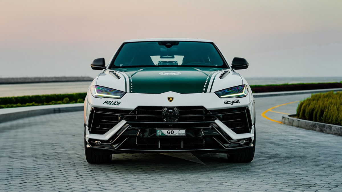 Lamborghini Urus Performante, wersja policyjna, Dubaj