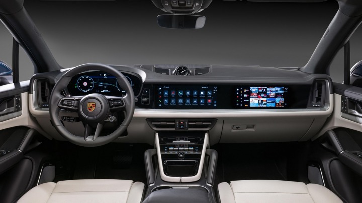 Całkowicie innowacyjne wnętrze i kokpit zadebiutuje w nowym Porsche Cayenne