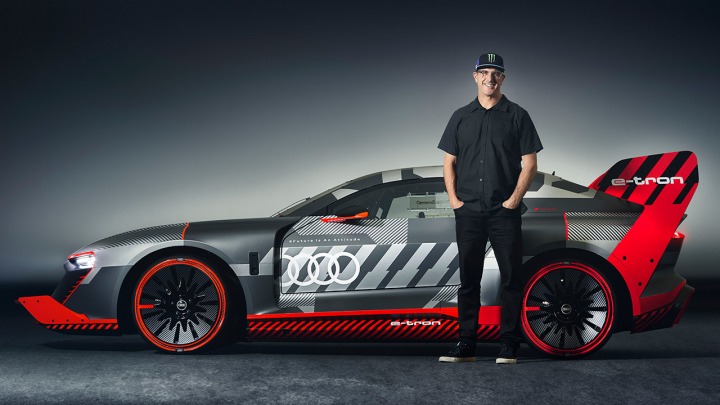 Ken Block przedstawia Audi S1 e-tron quattro Hoonitron