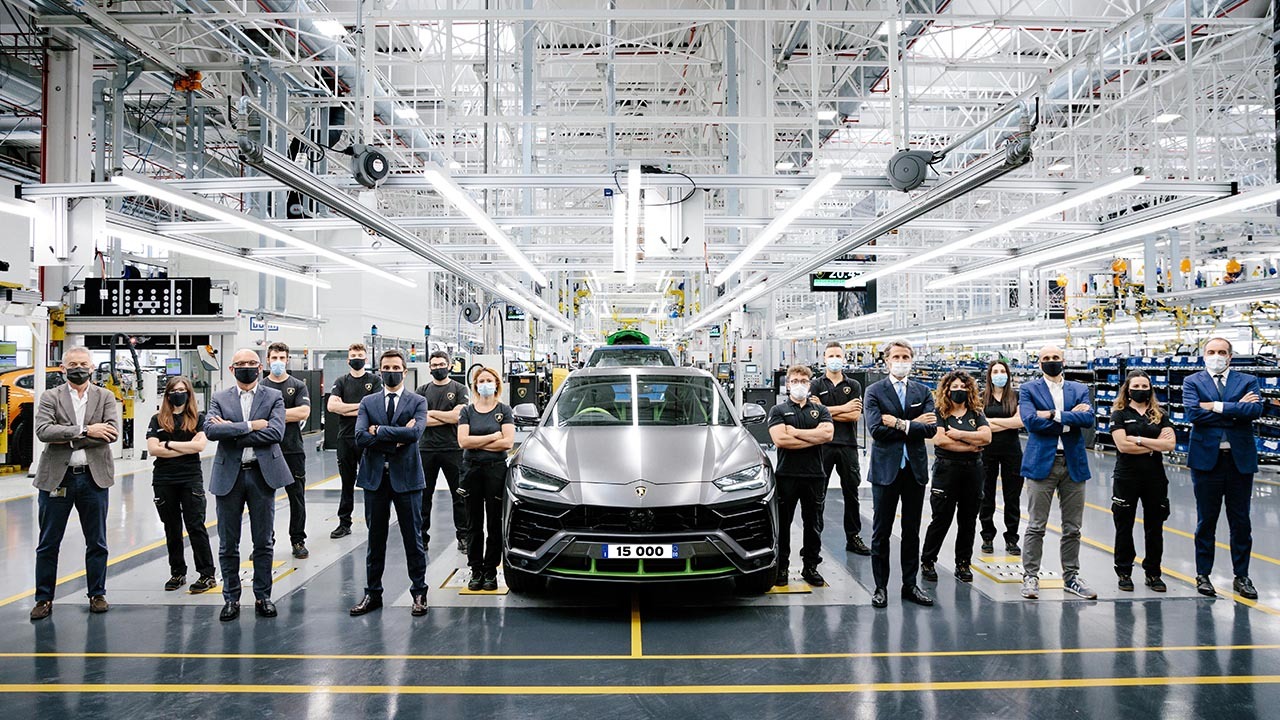 Lamborghini Urus ustanawia nowy rekord produkcji w historii firmy