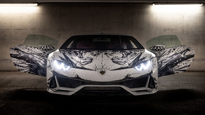 Sztuka malowania na karoserii, Lamborghini Huracán EVO - Minotaur