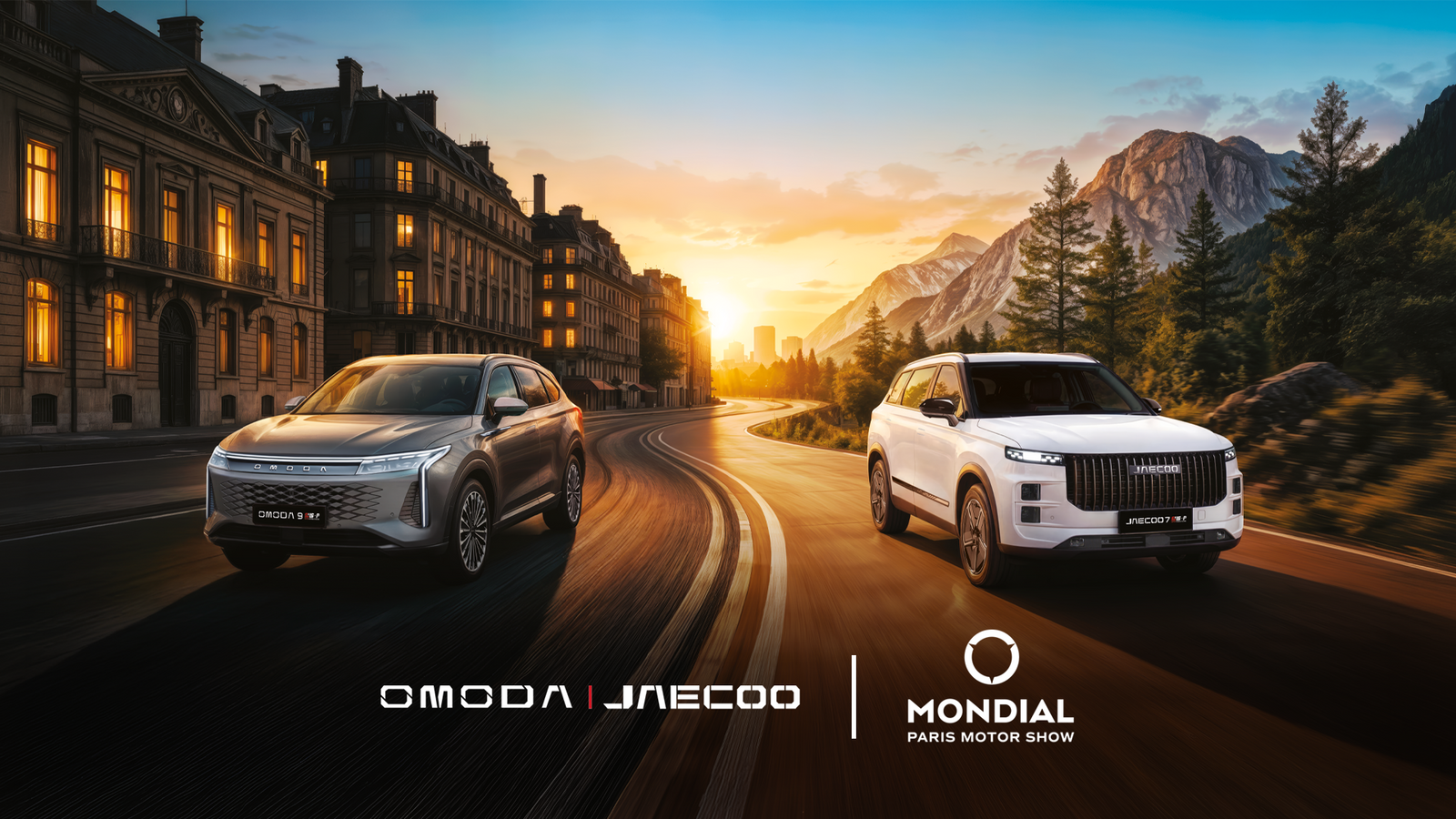 OMODA & JAECOO zadebiutuje na Salonie Samochodowym w Paryżu