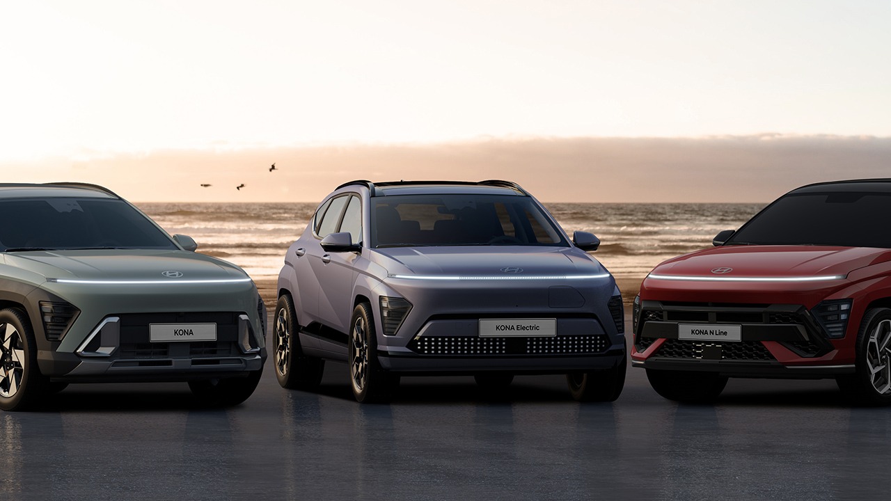 Hyundai KONA nowej generacji będzie dostępny w czterech wariantach