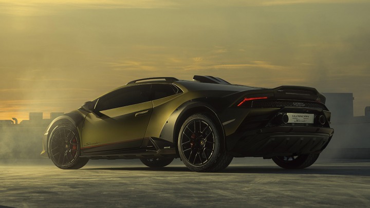 Nowe terenowe! Lamborghini Huracan Sterrato Sunset