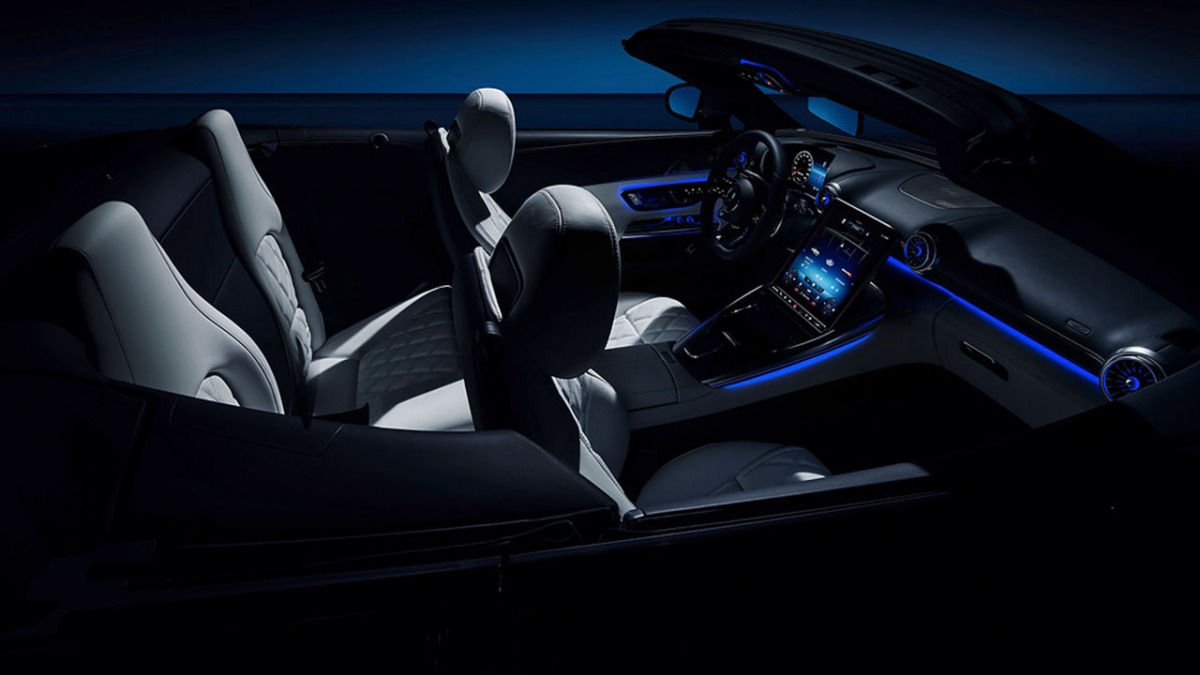 Wnętrze nowego Mercedesa-AMG SL