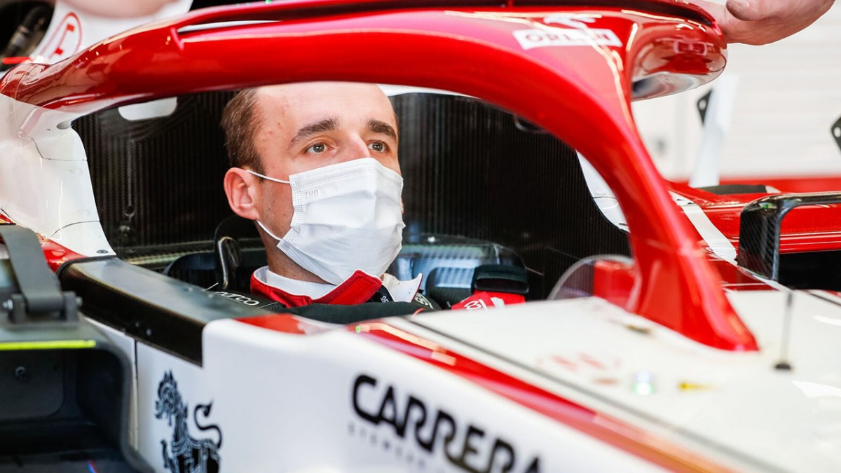 Robert Kubica Grand Prix Hiszpanii trening Piątek