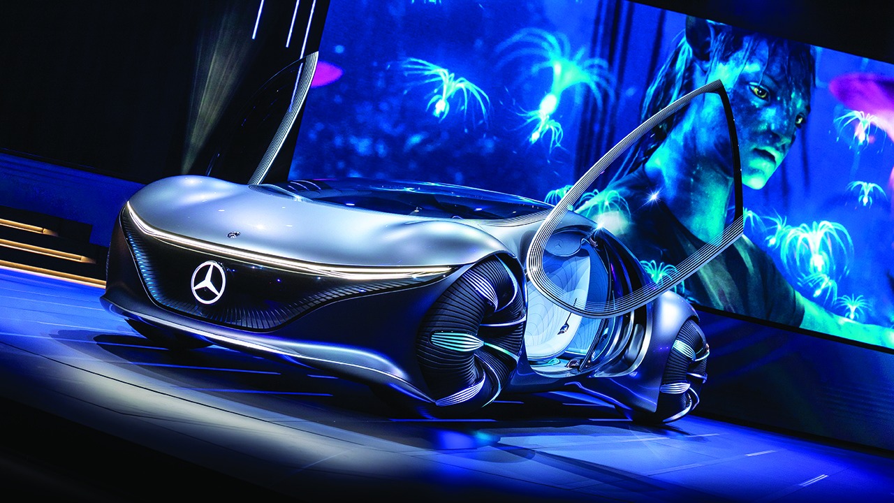Mercedes-Benz VISION AVTR, inspiracja filmem AVATAR