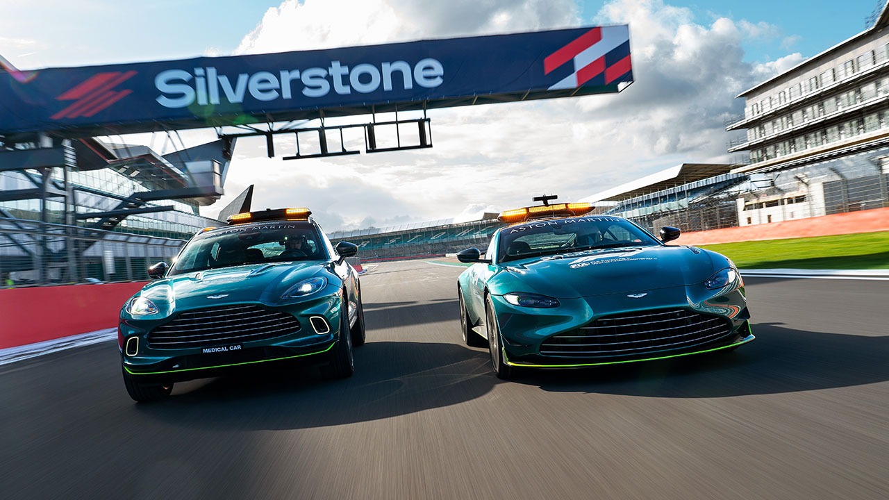Aston Martin oficjalnym samochodem bezpieczeństwa w F1